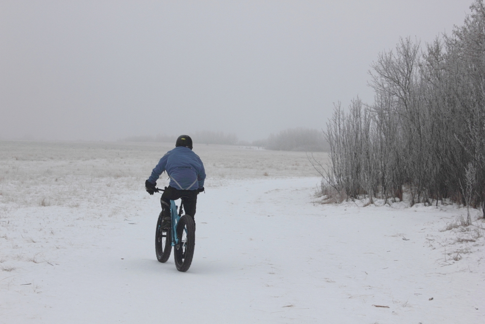 Winter Fat Bicycling